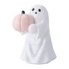 Living and Home Halloween Ghost Hugging Pumpkin Figurine