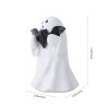 Living and Home Halloween Ghost Hugging Bat Figurine