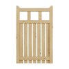 76x120cm Outdoor Wooden Garden Gate Fence Door