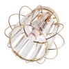 Metal Lantern Shape 1-Light Pendant Light