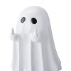 Living and Home Desktop Halloween Middle Finger Ghost Figurine Decoration