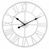Vintage Wall Clock with Roman Numerals for Home Decor
