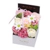 Living and Home Rose Scent Soap Flower Gift Box Tabletop Decor