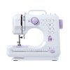 Living and Home Portable Mini Sewing Machine with 12 Stitches