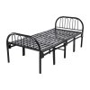 Living and Home 194x89cm Metal Folding Bed Frame