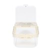 Transparent Food Storage Container with Lid