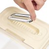 Transparent Food Storage Container with Lid