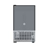 106L Single Door Fridge with Built-in Ice Box, Black