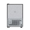 46L Freestanding Freezer, Single Door with Drawer, Black