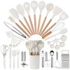 35pcs Silicone Kitchen Cooking Utensils Set