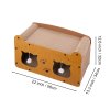 Cat Scratcher House with Hanging Plush Balls for Indoor