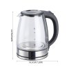 Fast Boil 1.8L Electric Kettle with Auto Shut-Off and Boil-Dry Protection