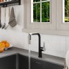 Pull-out Sprayer Retractable Kitchen Faucet with 5 Modes