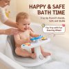 Living and Home Non-Slip Sitting-Up Baby Bath Seat with Suction Cups for 6-18 Months