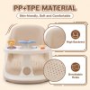 Living and Home Non-Slip Sitting-Up Baby Bath Seat with Suction Cups for 6-18 Months