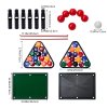 Living and Home Mini Snooker & Pool Table Game Toy Set for Kids