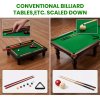 Living and Home Mini Snooker & Pool Table Game Toy Set for Kids