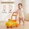 Living and Home Giraffe Design Baby Push Walker with Activity Centre