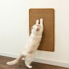 Brown M Non-Slip Pseudo-Sisal Cat Floor Scratching Pad