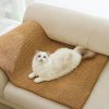 Brown M Non-Slip Pseudo-Sisal Cat Floor Scratching Pad