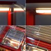 Commercial Food Warmer Display Cabinet Counter Catering Hot Foods Pizza Pie Heated Showcase