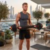 Adjustable 2-in-1 Dumbbell & Barbell Set