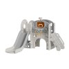 Toddler Slide and Climber Playset with Basketball Hoop and Telescope