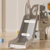 Toddler Slide and Climber Playset with Basketball Hoop and Telescope