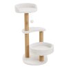 Padded Cat Tower with Sisal Scratching Post