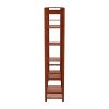 Wooden Clothes Rack Cabinet with Hooks