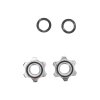 3-Piece Detachable Barbell Bar with Spring Clips