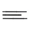 3-Piece Detachable Barbell Bar with Spring Clips