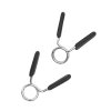 3-Piece Detachable Barbell Bar with Spring Clips