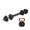 Adjustable 4-in-1 Dumbbell Set