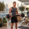 Adjustable 4-in-1 Dumbbell Set