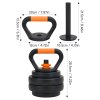 Adjustable 4-in-1 Dumbbell Set