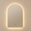 Wall-Mounted Bathroom Adjustable LED Mirror with Demister