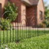 10Pcs Decorative Metal Garden Fences