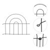10Pcs Decorative Metal Garden Fences