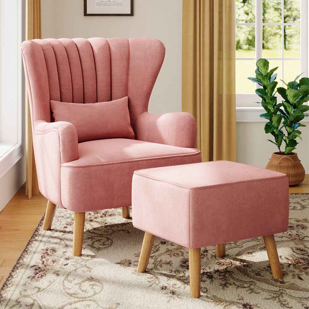 Armchairs with Footstool Image