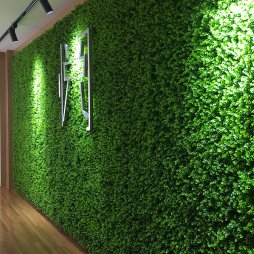 Living and Home 6Pcs Decorative Artificial Grass Hedge Panels 40x60cm