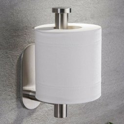 Living and Home Modern Wall Mounted Stainless Steel Toilet Paper Roll Holder for Bathroom