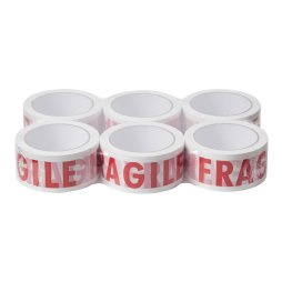 Living and Home 6 Rolls Printed Packaging Tapes