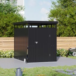 Living and Home 5.31 x 8.46FT Outdoor Metal Garden Storage Shed