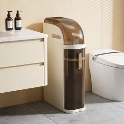 Living and Home Plastic Tall Narrow Storage Cabinet