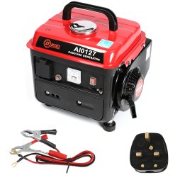Living and Home Petrol Powered Electric Generator Portable Power Station 4L 