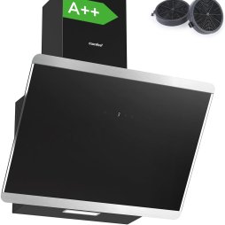 60CM Wall-mounted 3-Speed Angled Cooker Hood with Touch Screen