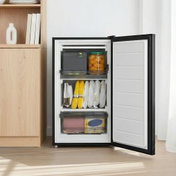  60L Freestanding Under Counter Upright Freezer Reversible Door