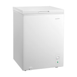 143L Freestanding Chest Freezer with Digital Temperature Control, White