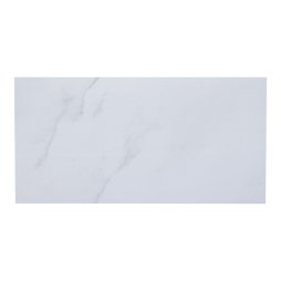 Living and Home 36Pcs Self-Adhesive Flooring Tile Set, 15x30cm, Beige Marble Effect